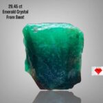 Raw Perfection: 29.45ct Emerald Crystal from Swat’s Gem-Rich Valleys