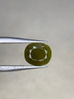Rare 2.655 ct Demantoid Green Garnet from Khuzdar, Balochistan, Pakistan - Image 7