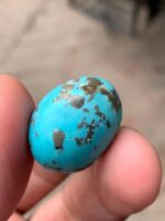 35.80ct Magnificent Afghan Turquoise Cabochon - Image 5