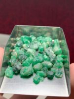 59.11ct Swat Emerald Rough Lot – Natural Crystals, Cut-Ready Dimensions - Image 6
