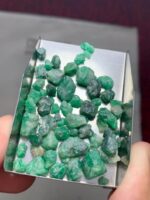59.11ct Swat Emerald Rough Lot – Natural Crystals, Cut-Ready Dimensions - Image 8