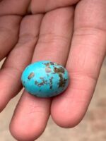 35.80ct Magnificent Afghan Turquoise Cabochon - Image 9