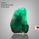 7.30 Carat Emerald Crystal from Swat, Pakistan – Natural Untreated Green Beryl