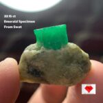 33.15 ct Swat Emerald Specimen – A Majestic Gem from Pakistan
