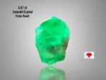 3.67ct Swat Emerald Crystal – Natural Green Gemstone from Pakistan