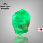 3.67ct Swat Emerald Crystal – Natural Green Gemstone from Pakistan