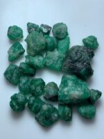 121.00 Carat Emerald Rough Lot – Large, Untreated Natural Stones (20x16x10mm) - Image 2