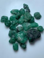 121.00 Carat Emerald Rough Lot – Large, Untreated Natural Stones (20x16x10mm) - Image 7