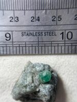 35.70ct Swat Emerald Specimen – Natural Untreated Green Crystal (23.77×20.64×13.74 mm) - Image 8