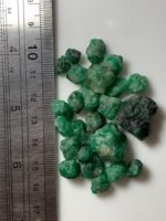 121.00 Carat Emerald Rough Lot – Large, Untreated Natural Stones (20x16x10mm) - Image 9