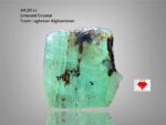 44.20 Carat Emerald Crystal from Laghman, Afghanistan – Natural Untreated Green Beryl
