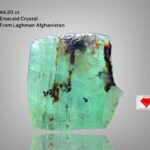 44.20 Carat Emerald Crystal from Laghman, Afghanistan – Natural Untreated Green Beryl