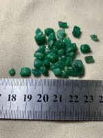 44.40 ct Emerald Rough Lot Swat – Raw Crystals with Natural Elegance - Image 5