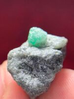 35.70ct Swat Emerald Specimen – Natural Untreated Green Crystal (23.77×20.64×13.74 mm) - Image 9