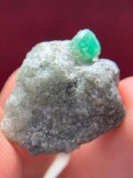 35.70ct Swat Emerald Specimen – Natural Untreated Green Crystal (23.77×20.64×13.74 mm) - Image 10