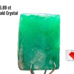 16.89ct Swat Emerald Crystal – Natural Green Beryl Beauty (16x12x10mm)