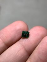 1.02ct Swat Emerald Crystal – Natural Untreated Green Gemstone (6.06 x 5.03 x 3.89 mm) - Image 4