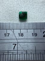 1.02ct Swat Emerald Crystal – Natural Untreated Green Gemstone (6.06 x 5.03 x 3.89 mm) - Image 8