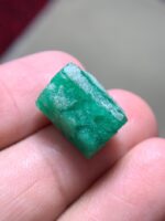 16.89ct Swat Emerald Crystal – Natural Green Beryl Beauty (16x12x10mm) - Image 8