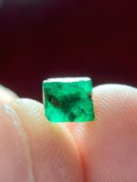1.02ct Swat Emerald Crystal – Natural Untreated Green Gemstone (6.06 x 5.03 x 3.89 mm) - Image 9