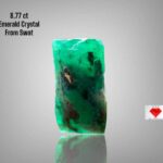 8.77ct Swat Emerald Crystal: A Bold Natural Statement in Green