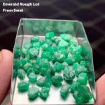 52.70 ct Swat Emerald Rough Lot – Natural with Balanced Proportions
