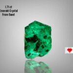 1.71ct Swat Emerald Crystal – Natural Untreated Green Gem (5.85 x 8.40 x 4.80 mm)