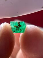 1.71ct Swat Emerald Crystal – Natural Untreated Green Gem (5.85 x 8.40 x 4.80 mm) - Image 2