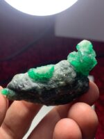 Majestic 129ct Emerald Specimen from Swat Valley – A Rare Natural Gem - Image 2