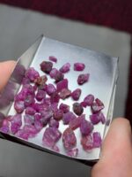 47.70ct Afghan Ruby Rough Lot – Natural Uncut Stones (Avg. Size: 9.15×6.84×4.26 mm) - Image 2