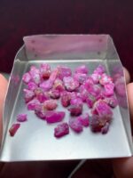 47.70ct Afghan Ruby Rough Lot – Natural Uncut Stones (Avg. Size: 9.15×6.84×4.26 mm) - Image 5
