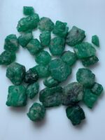 106.45 Carat Emerald Rough Lot – Natural Flat-Cut Stones (13x12x4mm) - Image 6