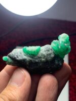 Majestic 129ct Emerald Specimen from Swat Valley – A Rare Natural Gem - Image 6
