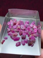 47.70ct Afghan Ruby Rough Lot – Natural Uncut Stones (Avg. Size: 9.15×6.84×4.26 mm) - Image 6
