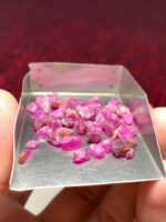47.70ct Afghan Ruby Rough Lot – Natural Uncut Stones (Avg. Size: 9.15×6.84×4.26 mm) - Image 7