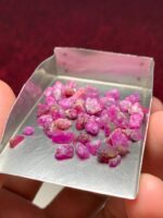 47.70ct Afghan Ruby Rough Lot – Natural Uncut Stones (Avg. Size: 9.15×6.84×4.26 mm) - Image 8