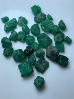 106.45 Carat Emerald Rough Lot – Natural Flat-Cut Stones (13x12x4mm) - Image 10