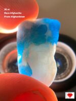 The Power and Prestige of a 25 Carat Rare Afghanite Crystal