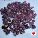 209.20 Carat Ruby Rough Lot – Natural Red Crystals for Cutting & Collection (14x9x6mm)