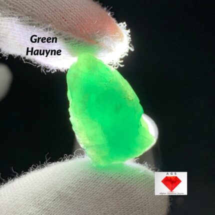 Most Rare 22.25 ct Green Hauyne specimen from Badakhshan, Afghanistan