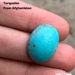A 27.82-Carat Afghan Turquoise — Bold, Vivid, and Natural