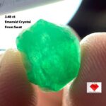 3.48 Carat Emerald Crystal from Swat Valley, Pakistan