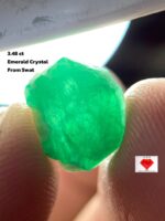 3.48 Carat Emerald Crystal from Swat Valley, Pakistan