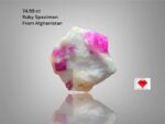 74.55ct Natural Ruby Specimen – Afghanistan | 24.69 x 24.60 x 16.24 mm
