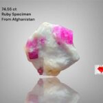 74.55ct Natural Ruby Specimen – Afghanistan | 24.69 x 24.60 x 16.24 mm