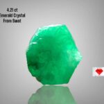 4.21ct Swat Emerald Crystal: Small, Structured, and Striking