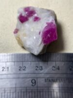 74.55ct Natural Ruby Specimen – Afghanistan | 24.69 x 24.60 x 16.24 mm - Image 9