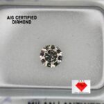 AIG Certified Diamond of 0.32 Ct
