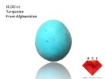 Exquisite Afghan Turquoise: 13.00 ct Gemstone Spotlight