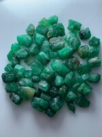 116.49ct Rough Emerald Lot from Swat – Natural Crystals (12mm, 8mm, 6mm) - Image 6